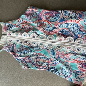 Iilly pulitzer tank size 0 barely worn